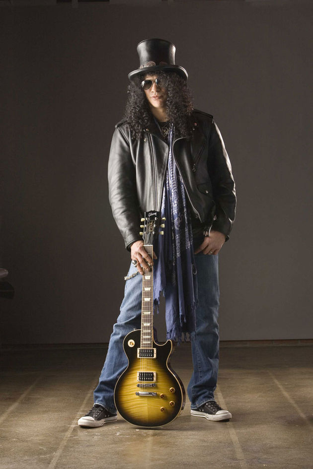 Posing with the Gibson USA model